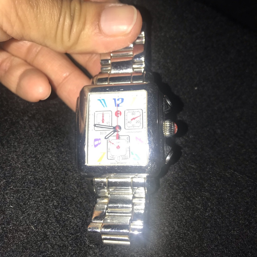 Michele multicolor watch - Picture 3 of 8